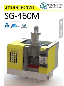 Máy phay CNC SG-460M sản xuất tại Việt Nam
