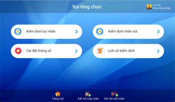 Thiết bị kiểm định nút nhấn báo cháy