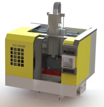 Máy phay CNC SG-460M sản xuất tại Việt Nam